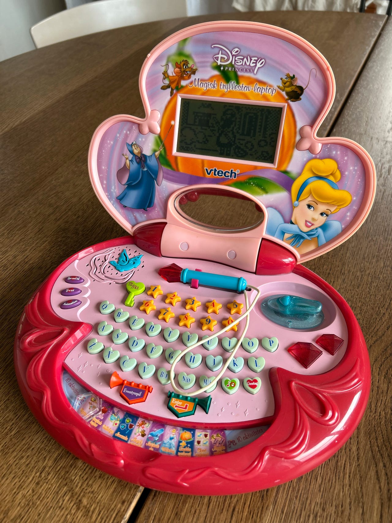 vTech Disney Princess magiske tryllestav-laptop DBA