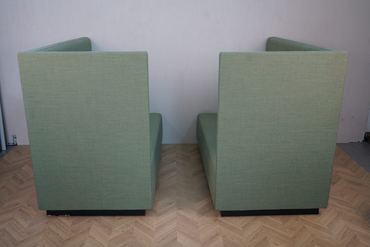 4 stk Smukke loungesofa grøn | DBA