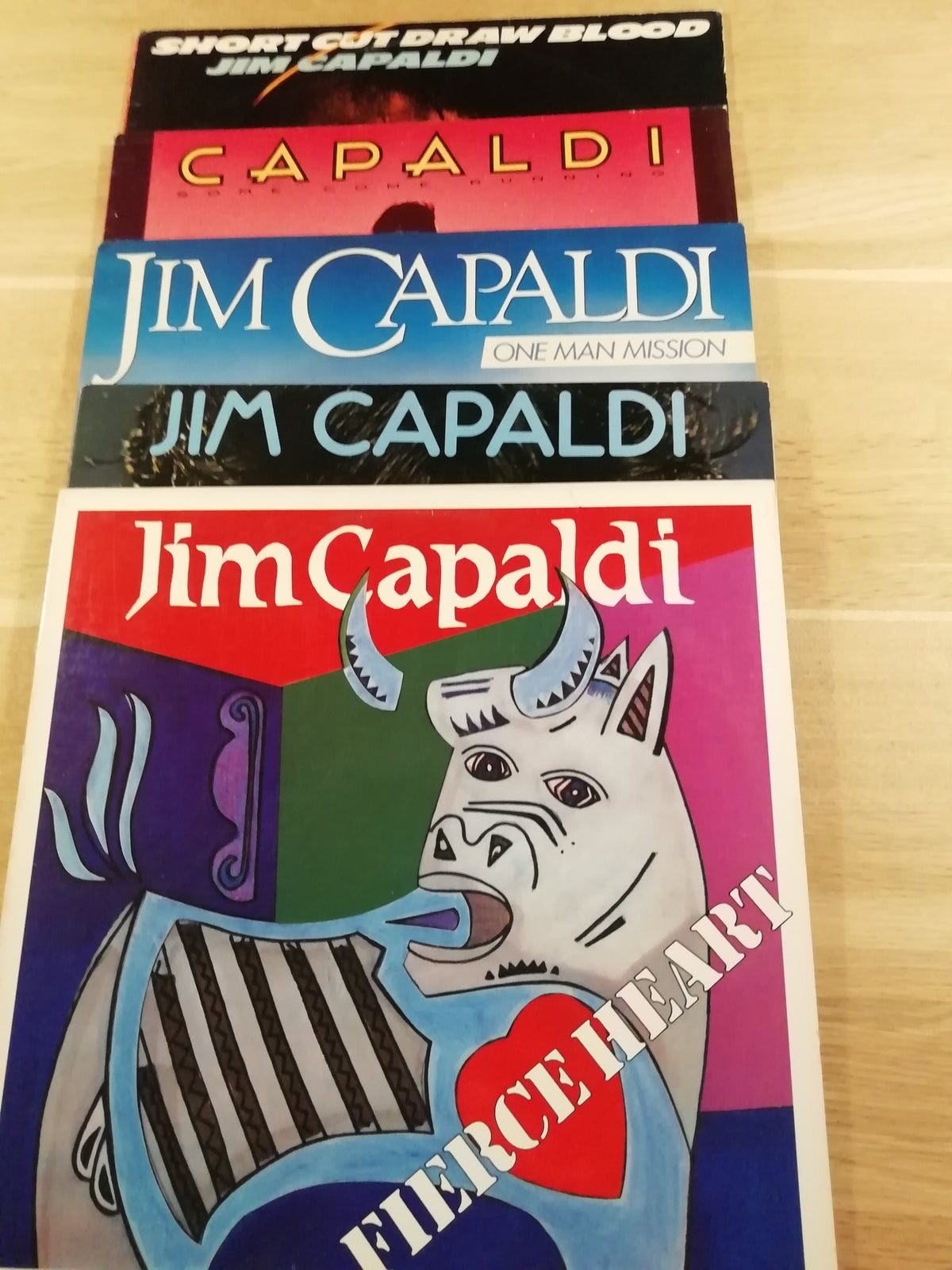 洋楽 Jim Capaldi Fierce Heart CD Jim Capaldi - Fierce Heart - WEA - 25-0057-1: Jim Capaldi: Amazon