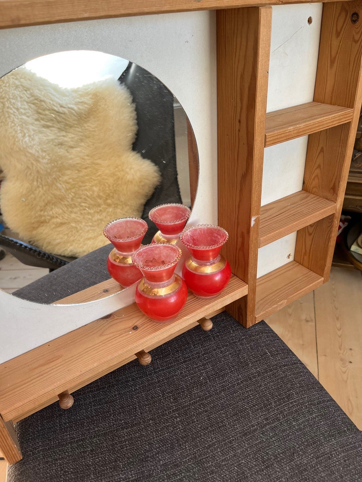 Små , Orange / Guld glasvaser | DBA