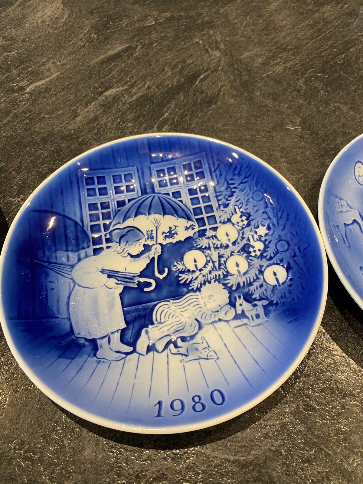 Platter, Desiree Denmark, Old Copenhagen blue | DBA