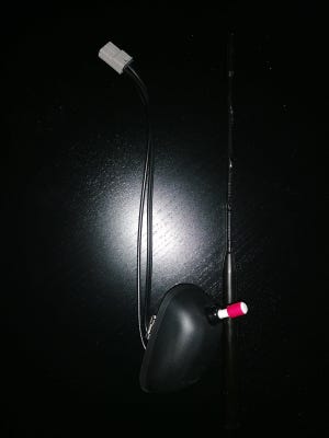 Kit Antenne Radio Réglable Pour Suzuki Splash, Swift, Ignis - Antenne 40 Cm, Base Avec Joint, Installation Facile