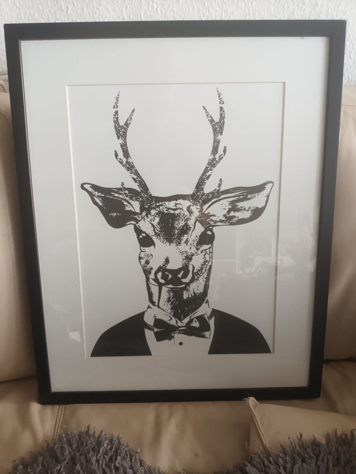 FLOT SORT HVID BILLEDE, b: 43 h: 53 | DBA