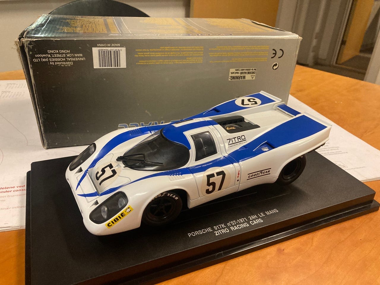 Miniature Eagle – Porsche 917 K – Le Mans – Zitro Racing 1971 – Echelle 1/18