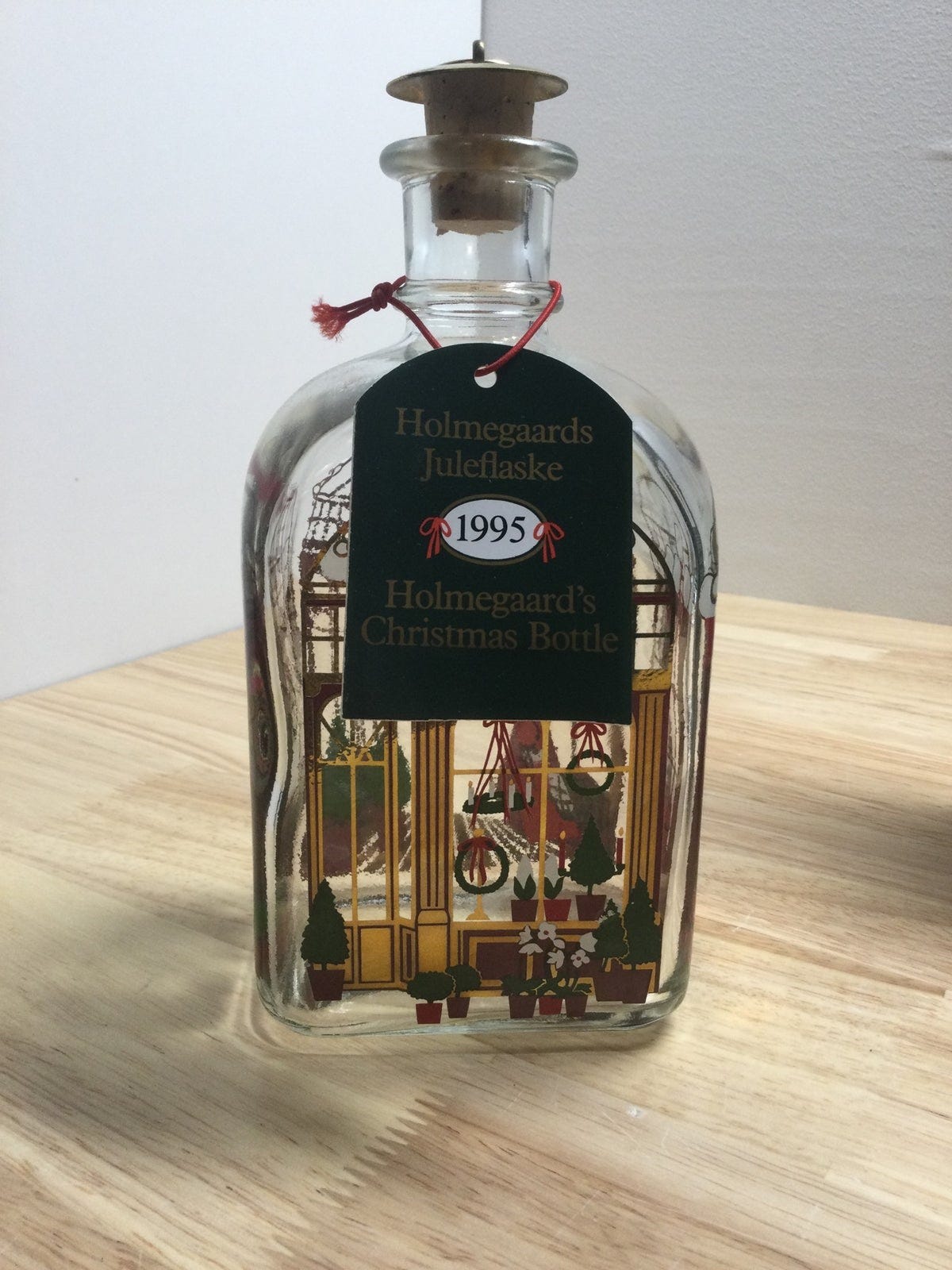 Holmegaard s juleflaske 1995 | DBA