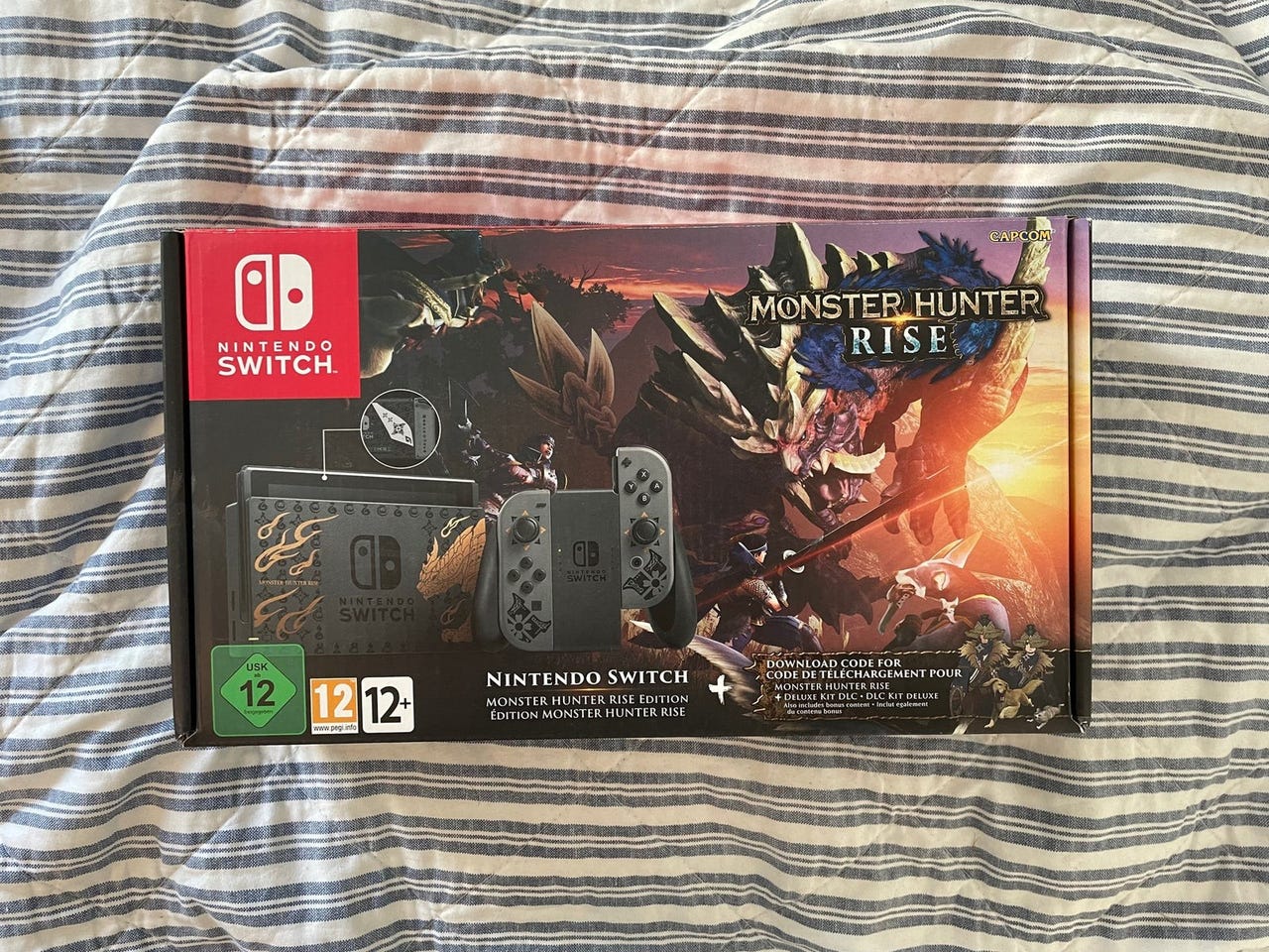Switch Mh Rise Nintendo Switch, Nintendo Switch Monster Hunter Rise edition , Perfekt ...