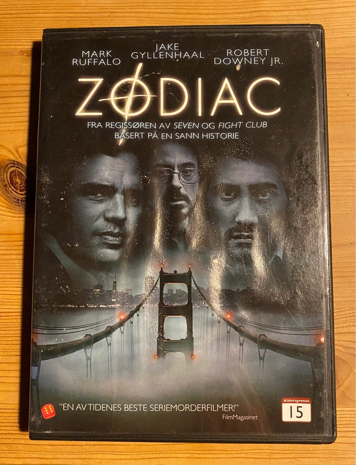 Zodiac, DVD, thriller DBA