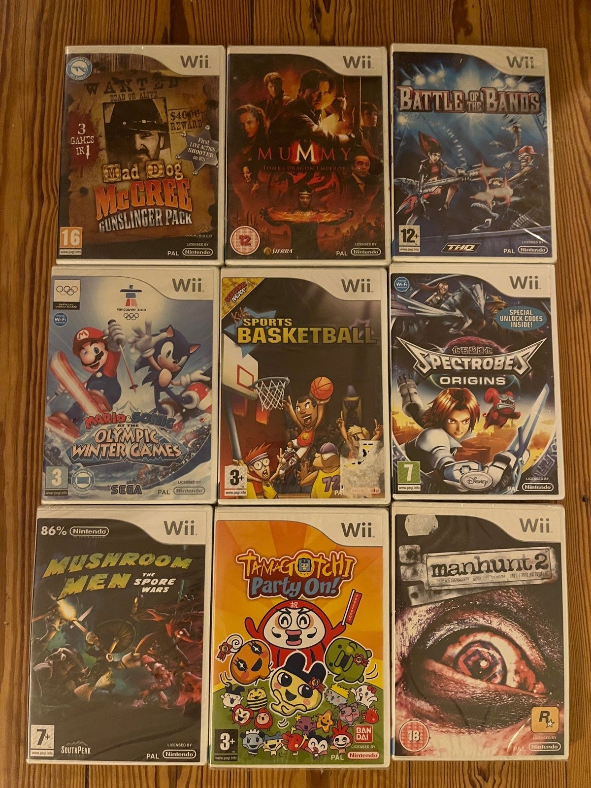 HELT NYE FORSEGLEDE SPIL TIL WII, Nintendo Wii | DBA