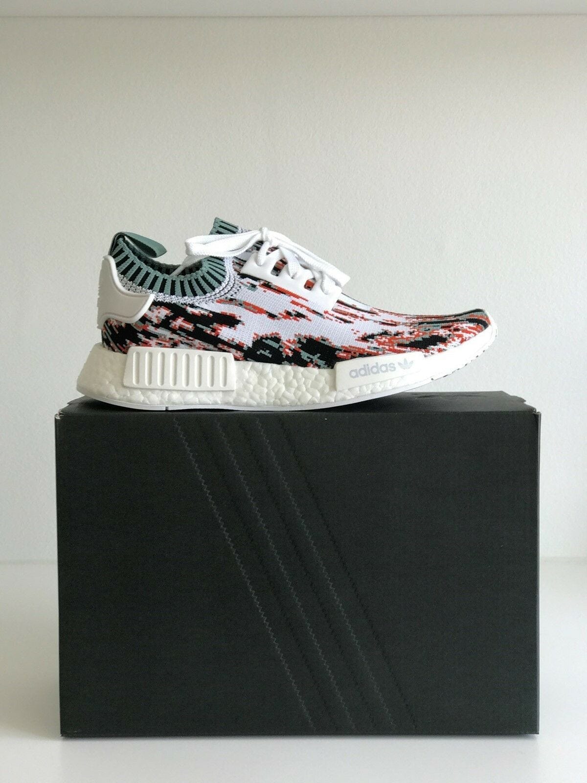 Adidas Nmd_r1 Adidas Nmd R1 Datamosh Collegiate Orange Sneakers