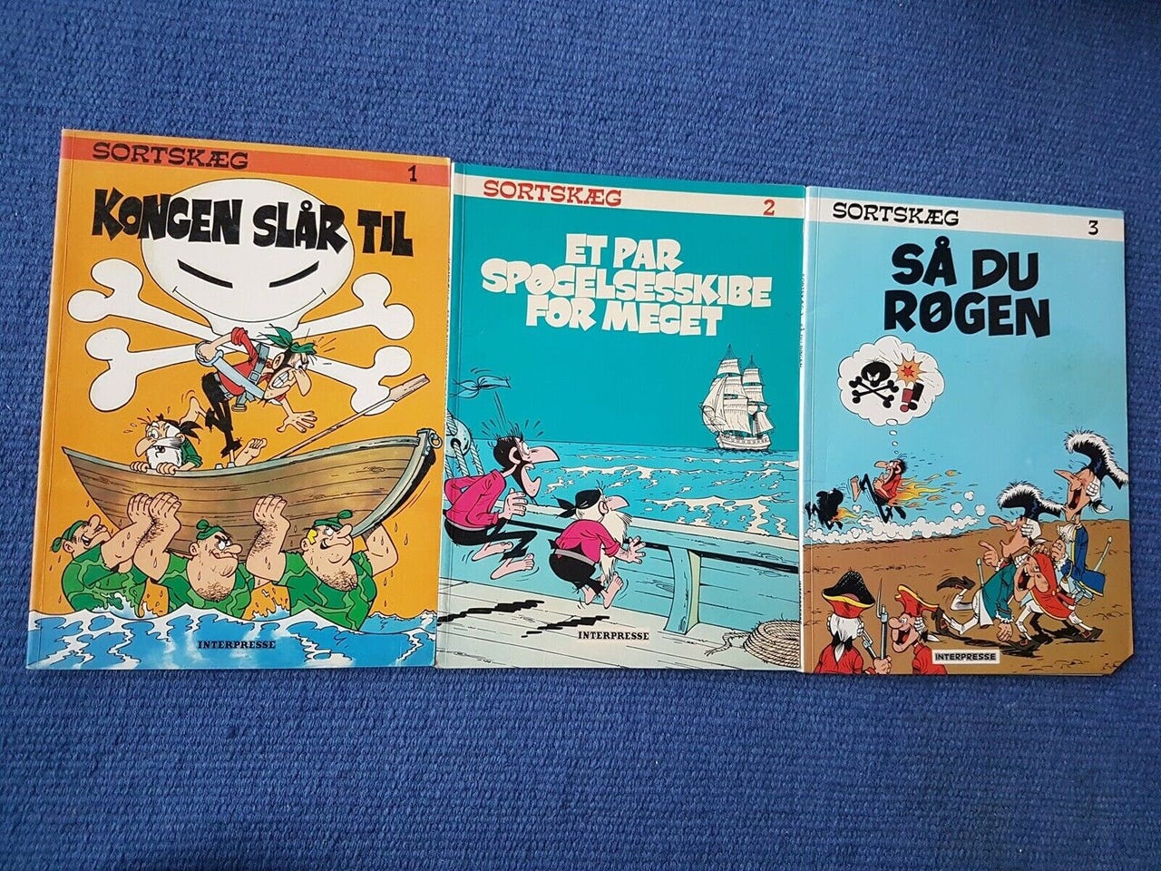 Sortskæg, Tegneserie | DBA