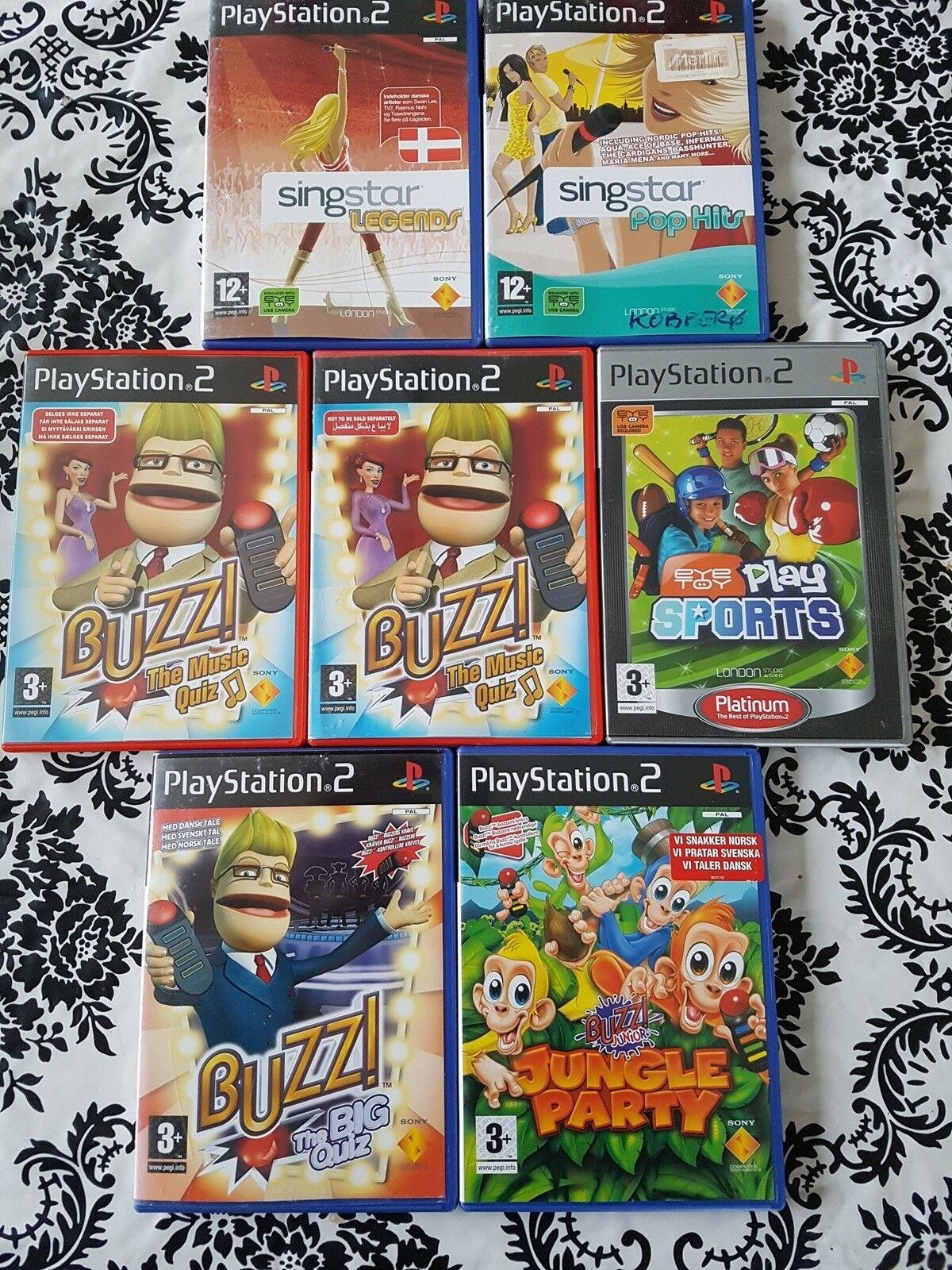 7 PS2 gode ps2 spil 30-50kr pr spil., PS2, anden genre | DBA