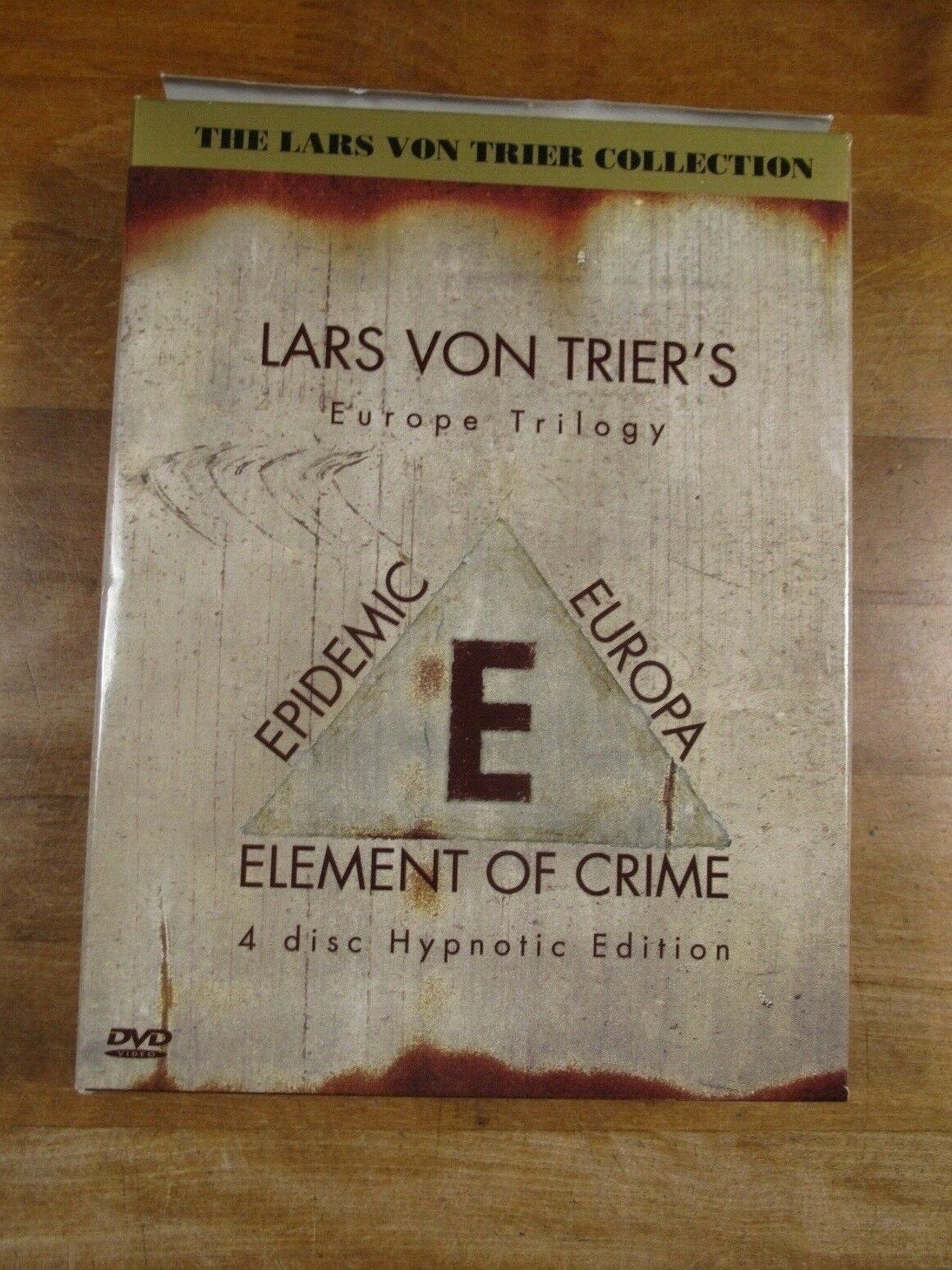 Lars von Triers Europe Trilogy (4 DVD), instruktør Lars von Trier