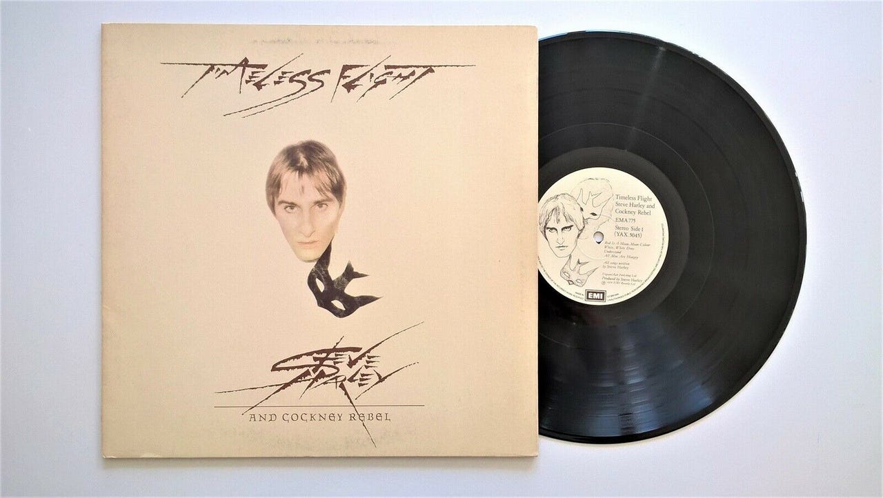 LP, Steve Harley and Cockney Rebel, Timeless Flight | DBA