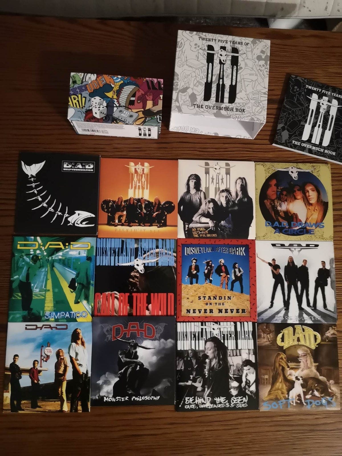 D.A.D: The over much CD box, twenty five years of DAD, rock | DBA