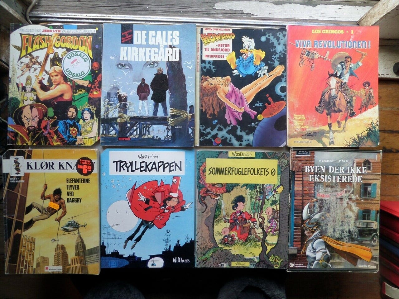 DIVERSE TEGNESERIE ALBUM, Tegneserie | DBA