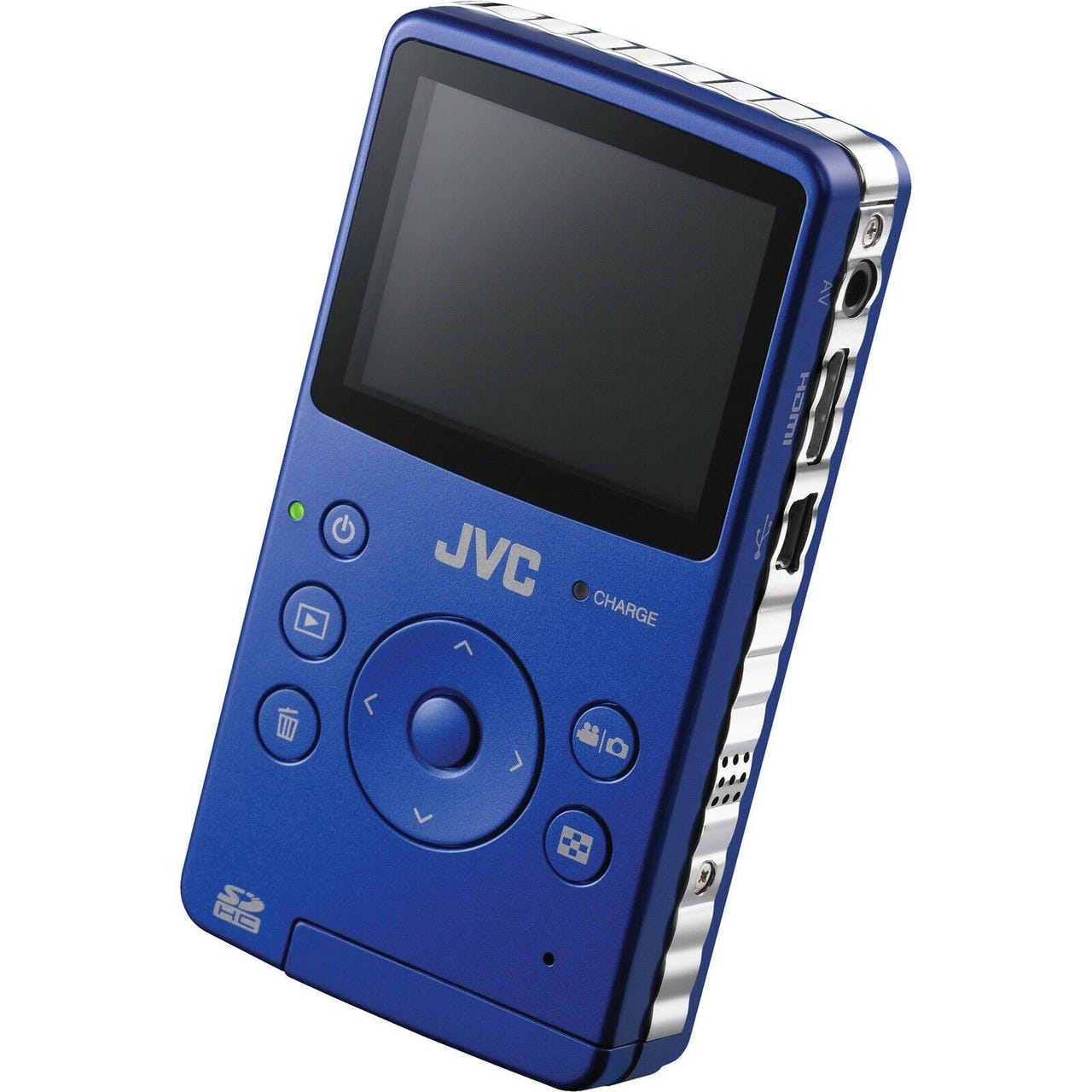 JVC GC-FM1 HD lommekamera / videokamera blå | DBA
