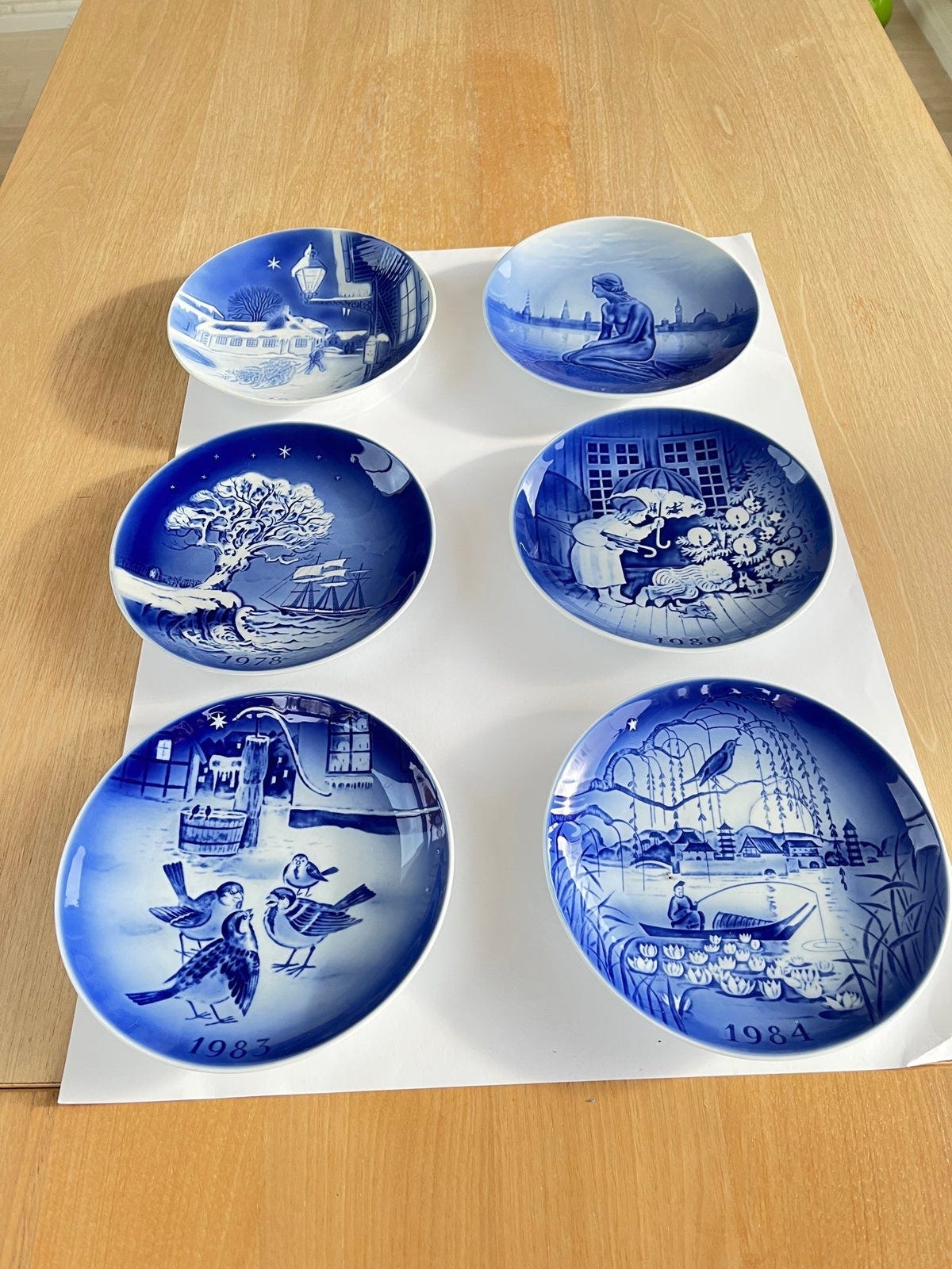 H. C. Andersen, Desiree Old Copenhagen Blue, 1970 - 1985. | DBA