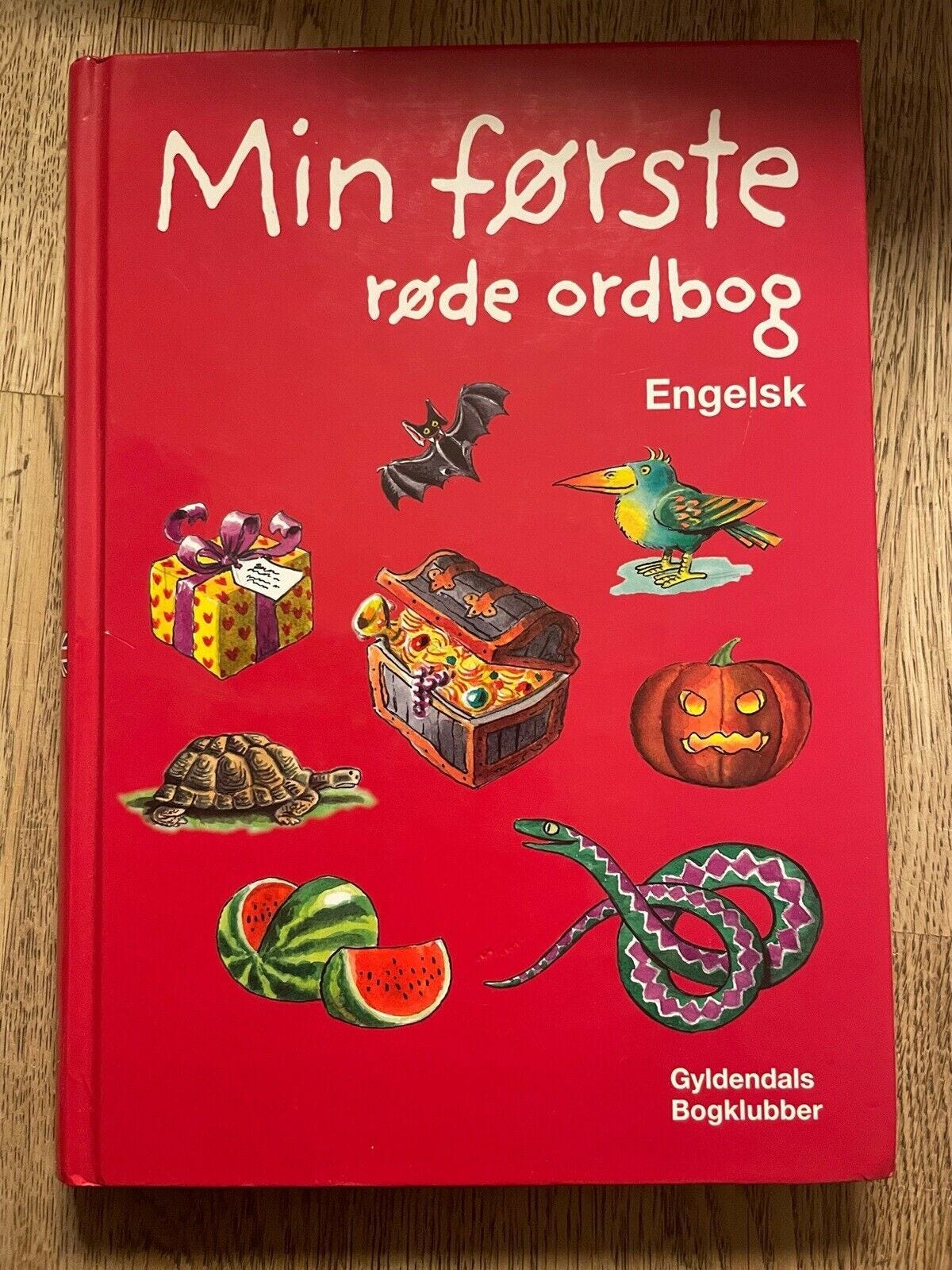 Min første røde ordbog engelsk, Dorte Maria Buhl / Ellen Jørgensen, år ...