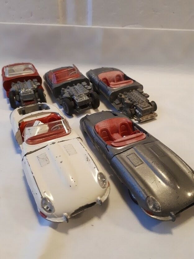 Miniature Tekno Jaguar Type E – Échelle 1/43 – Collection Voiture – Occasion