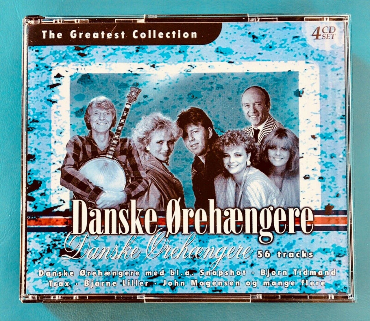 Danske ørehængere: 56 Dansktop hits 4CD | DBA