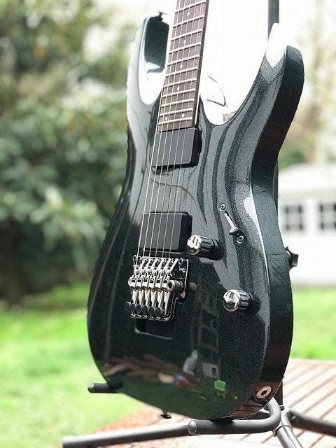 Elguitar, Ibanez RGA220Z Prestige CYB | DBA