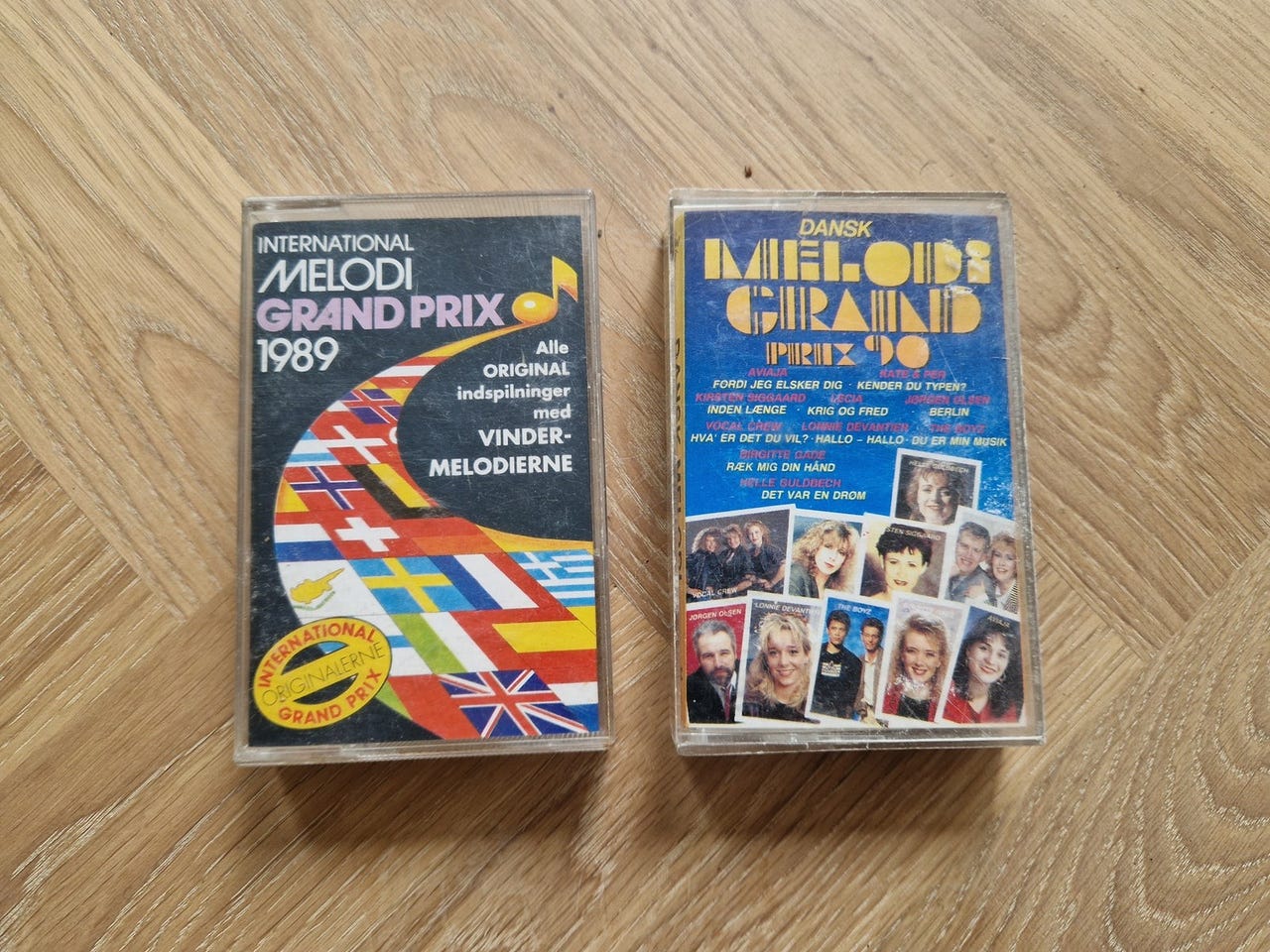 Melodi Grand Prix: International 1989, Dansk 1990, andet | DBA