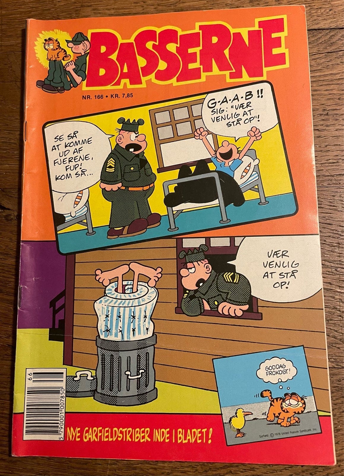 Basserne 1984 nr. 166 inkl. reklame midt i bladet, Tegneserie | DBA