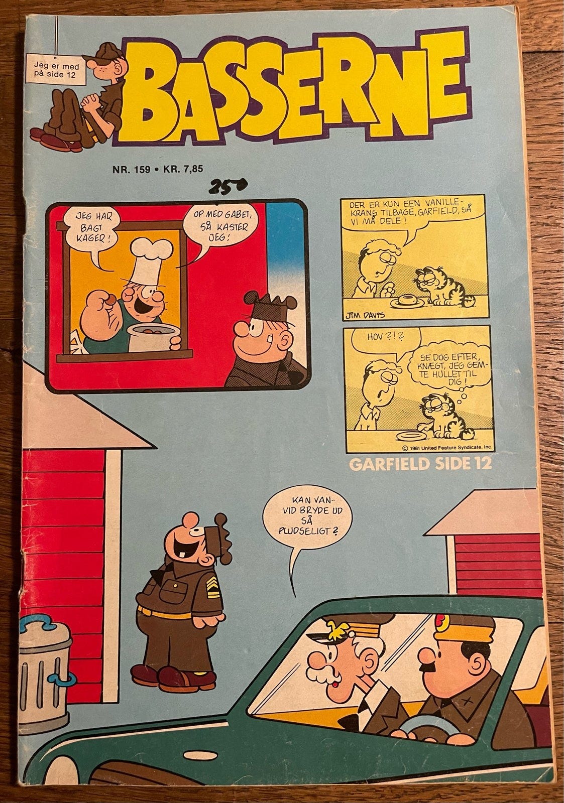 Basserne 1983 nr. 159 inkl. reklame midt i bladet, Tegneserie | DBA