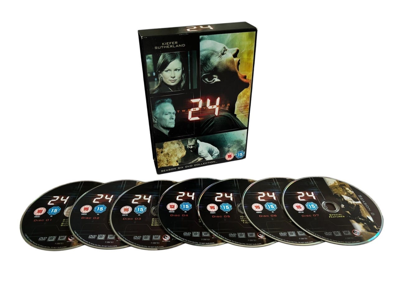 Timer Dvd 24 timer sæson 6, DVD, TV-serier | DBA