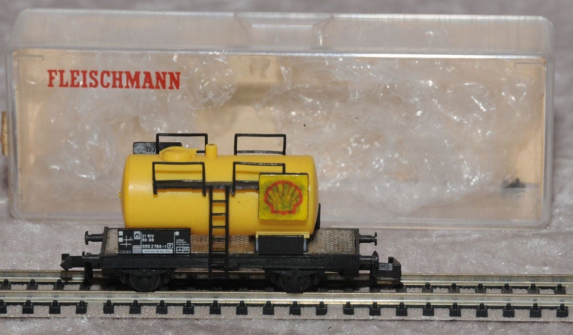 Modeltog, HM-N-Fleischmann DB tankvogn 