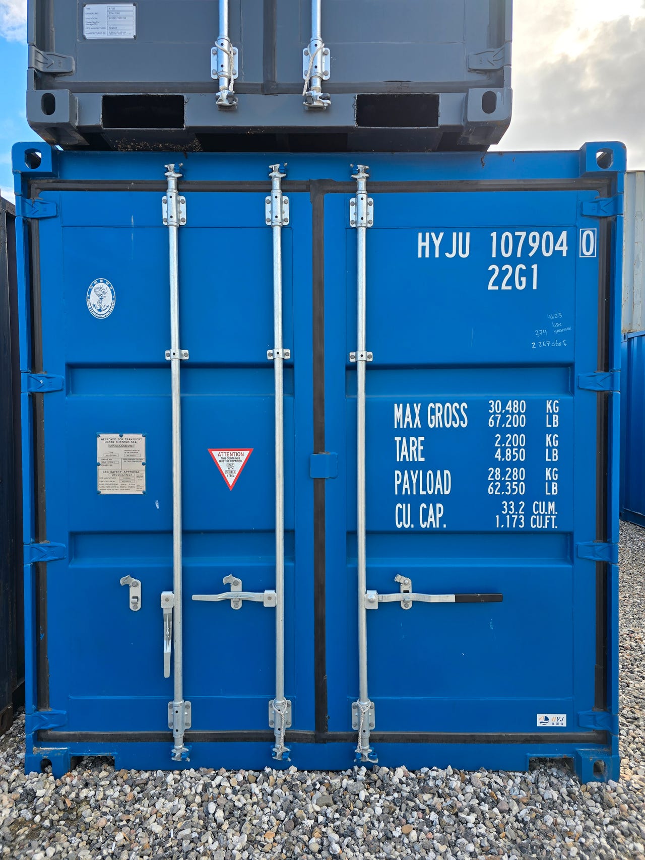 Isoleret 20 fods container | DBA