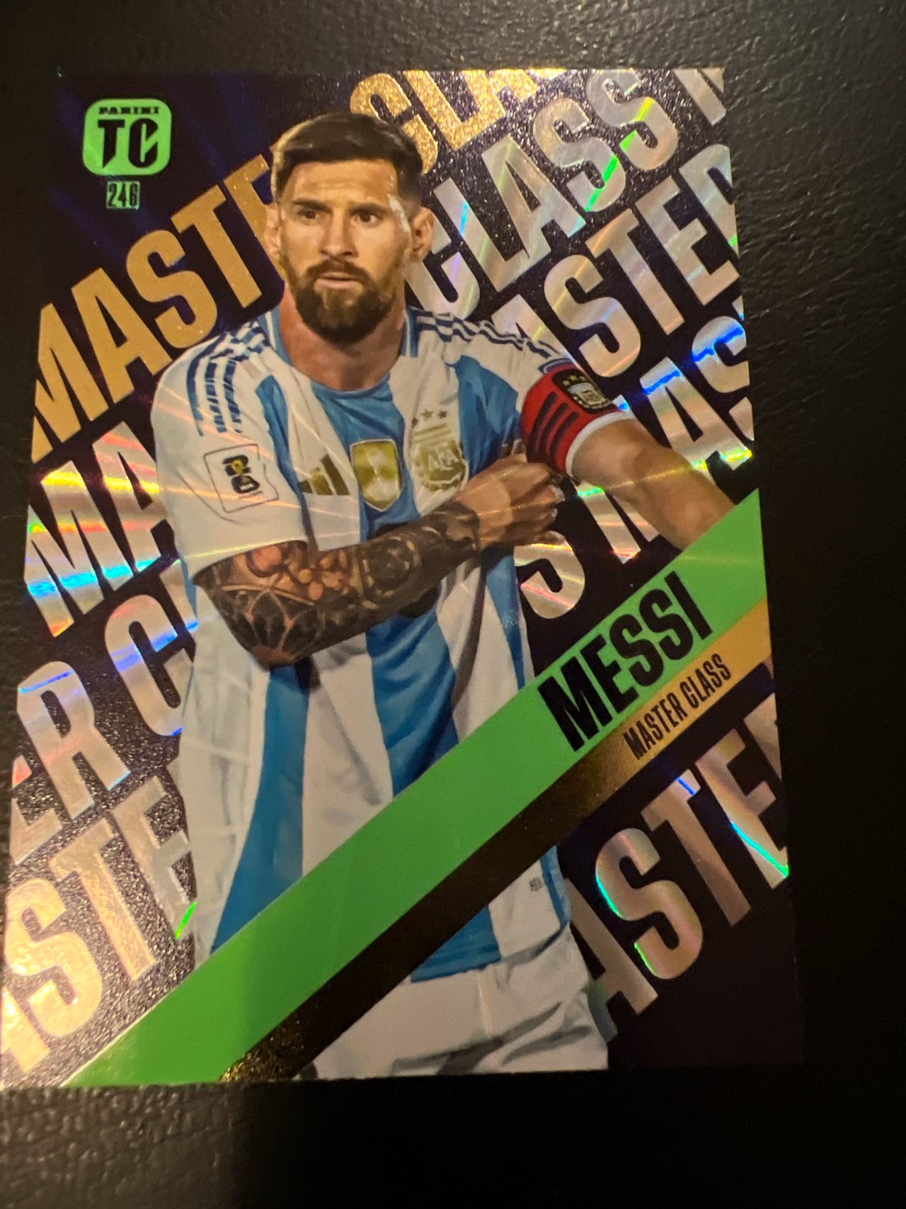 Lionel Messi Master class fodboldkort | DBA
