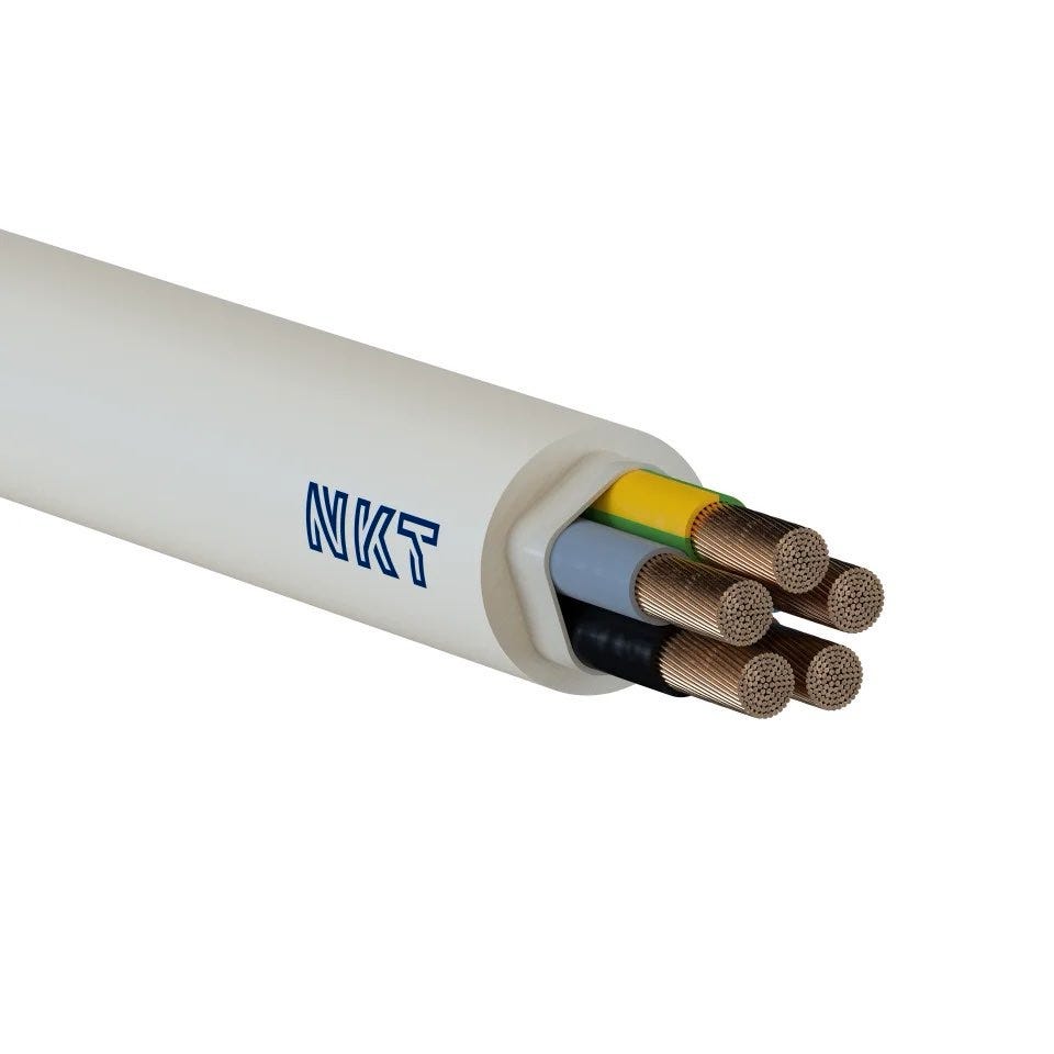 Installationskabel 5G16 mm² – Halogenfrit, sælges i metermål | DBA