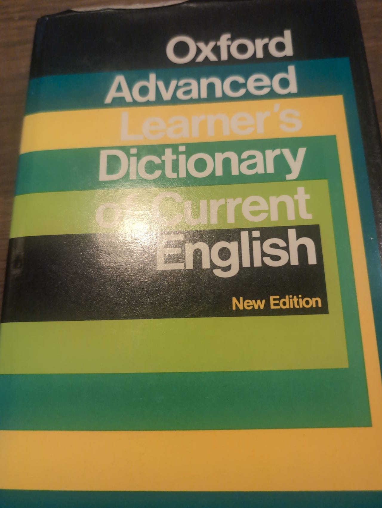 Oxford advanced dictionary of current English. | DBA