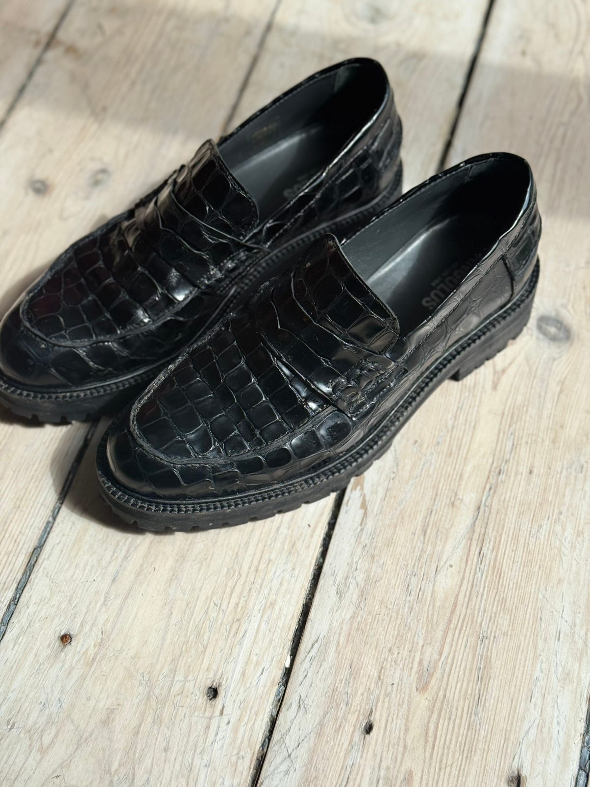 Angulus loafer - Black Croco | DBA