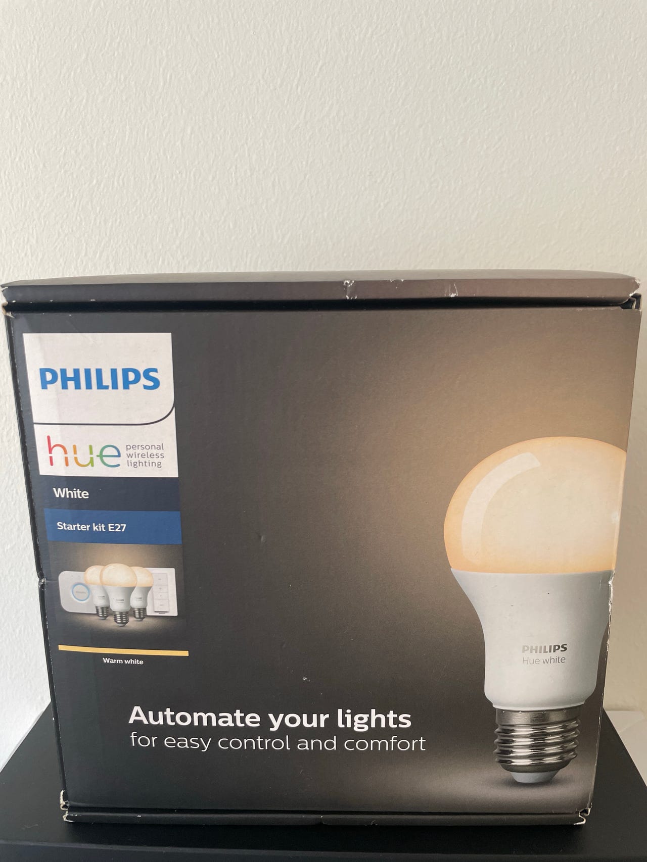 Philips Hue Warm White Starter Kit E27 | DBA