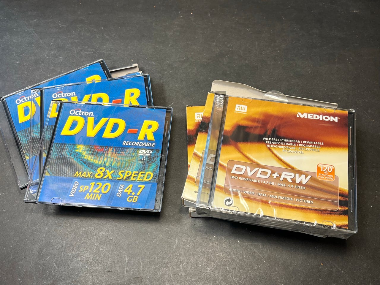 3 x Octron DVD - R og 10 x Medion DVD +RW | DBA