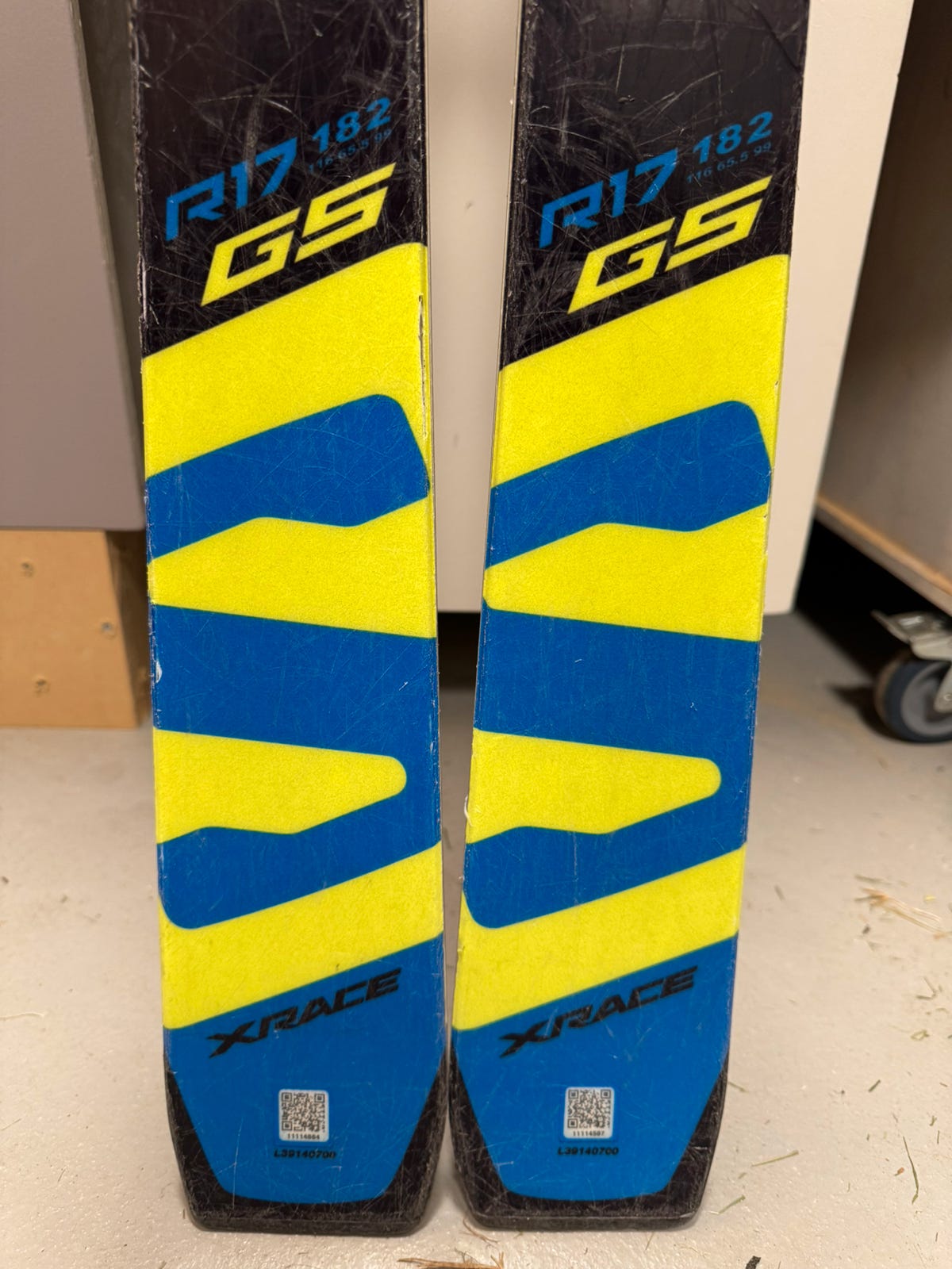 スキー Salomon GS LAB Master 182 R17 X16VAR Salomon X-Race GS LAB R17 | DBA