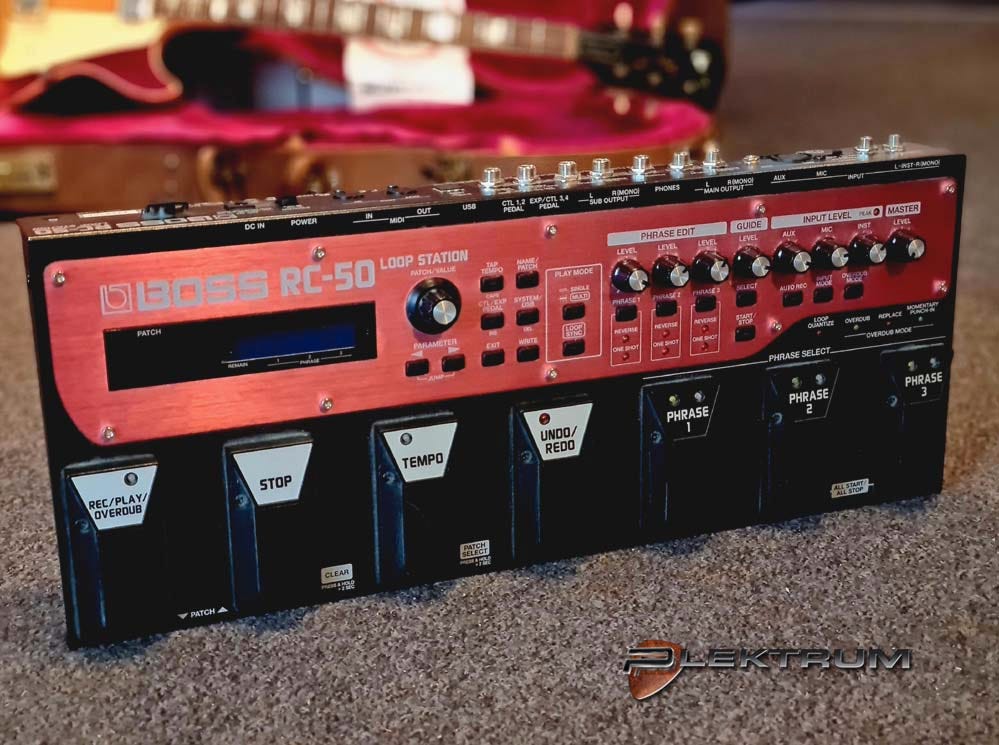 ギター BOSS RC50 Boss RC-50 Loop Station Pedal | zZounds