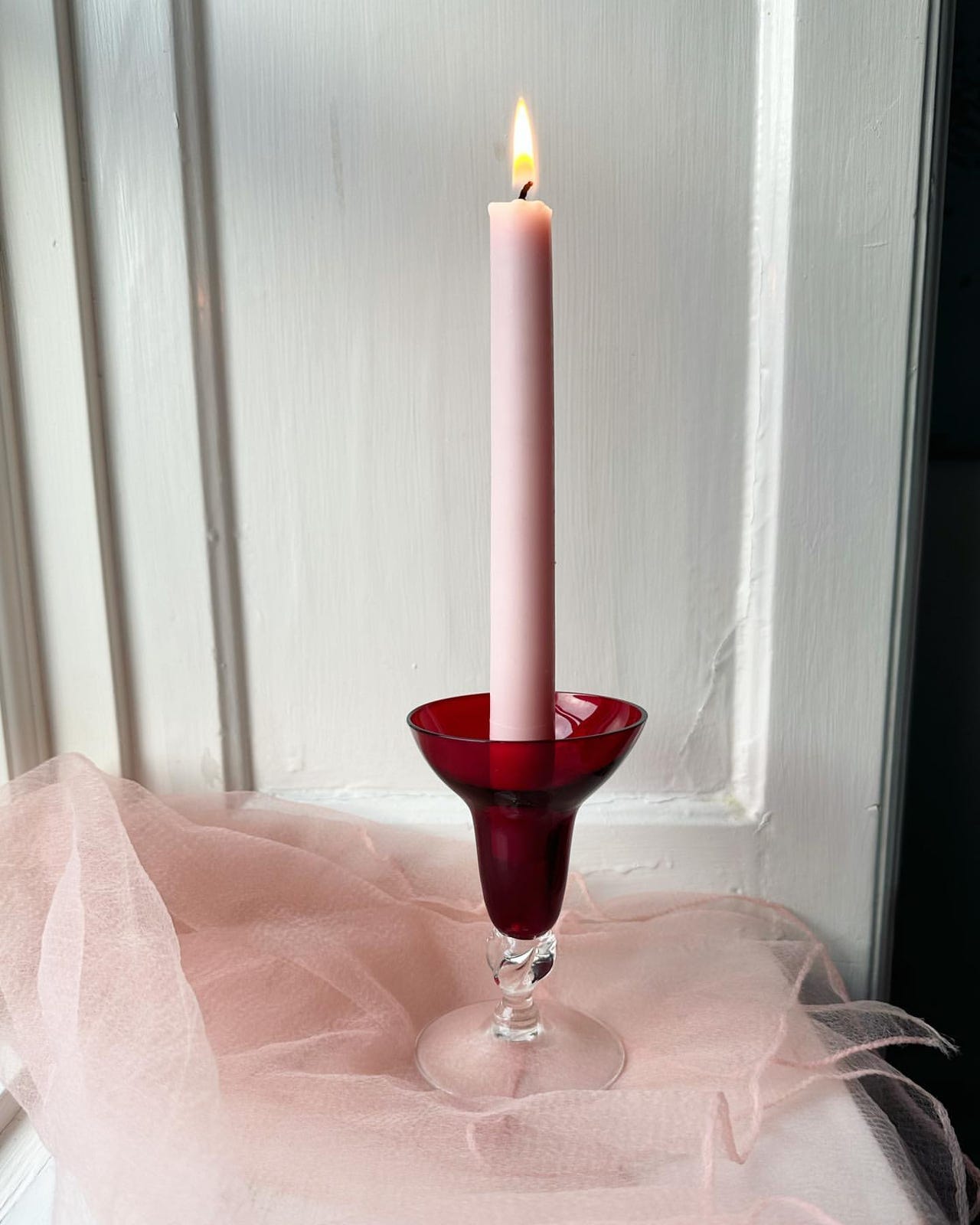 Rød kumme m klar fod, NB | DBA