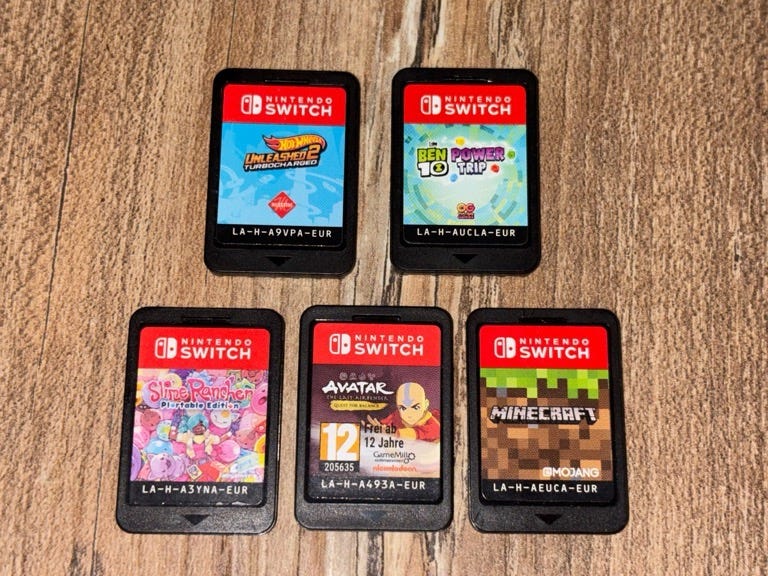 5 X Nintendo Switch spil | DBA
