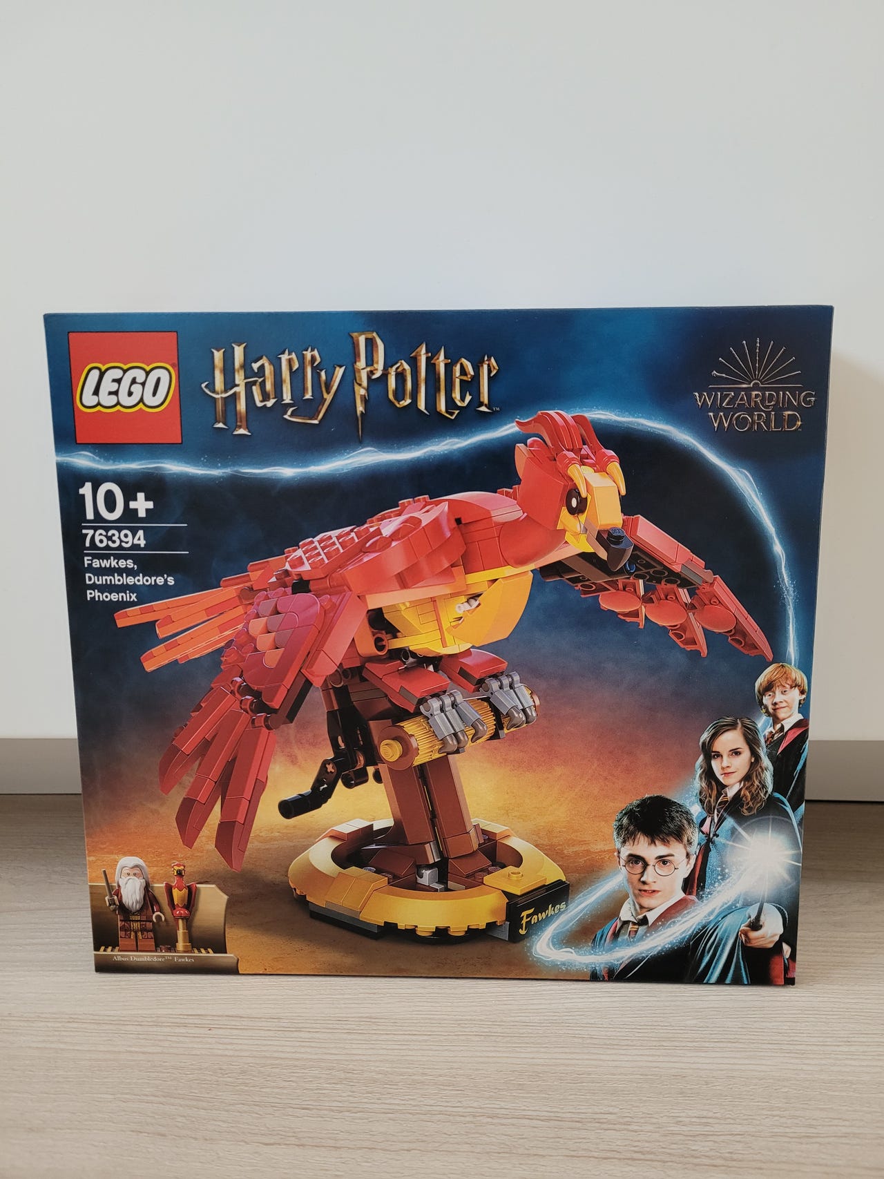 Phoenix Fenice Harry Potter Lego 76394 Fawkes, Dumbledore's