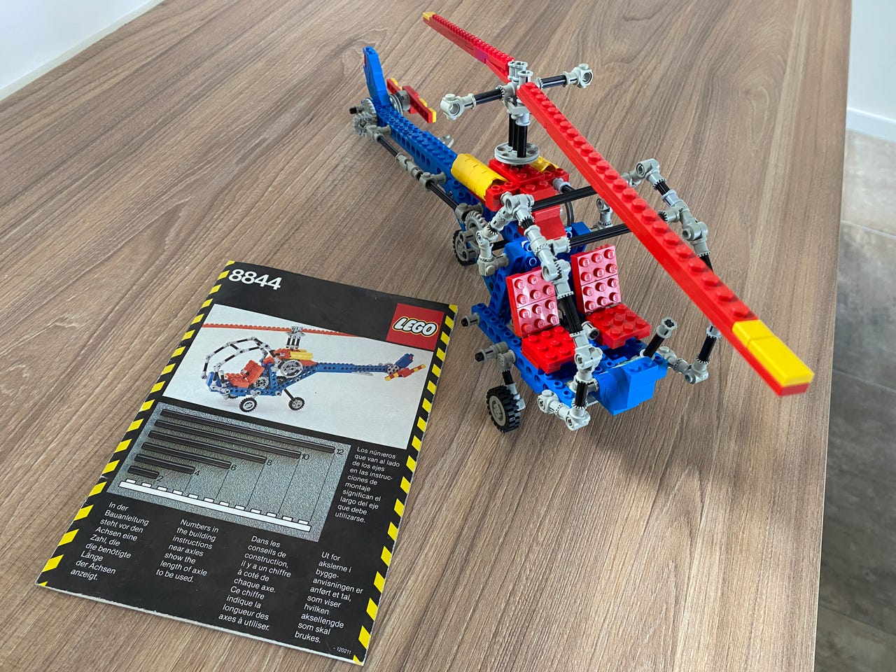Lego Creator 4995 LEGO 8844 Helikopter Byggesæt Blå Rød Gul DBA