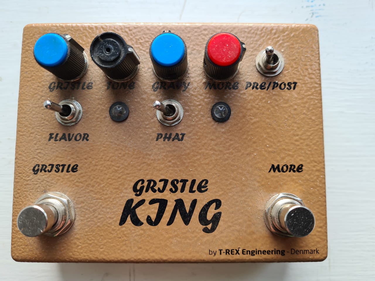 【blues8jam】GRISTLE KING / T-Rex The Best Tube Screamer?? // T-Rex Gristle King Review & Demo