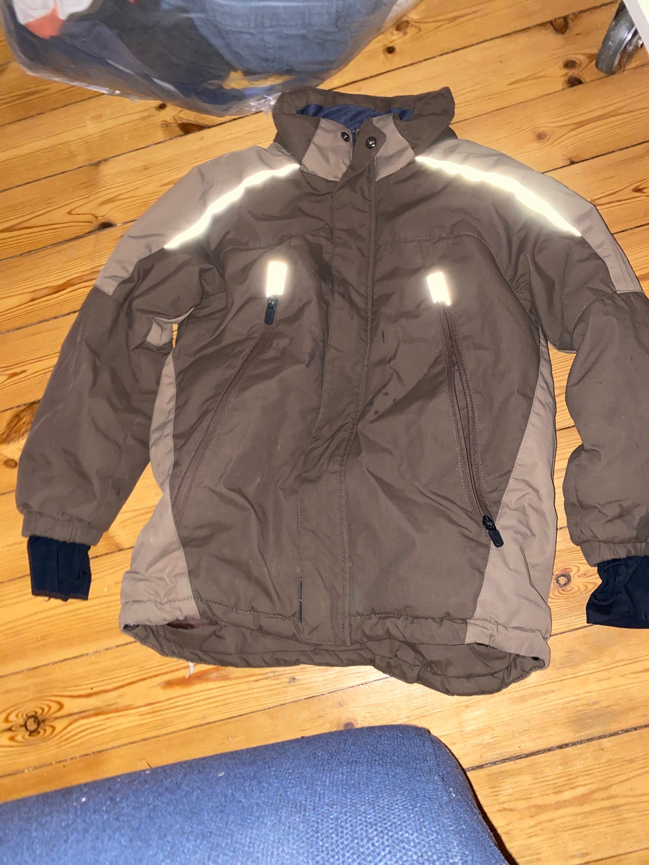 H&M Unisex Børnejakke Brun Str. 122 | DBA