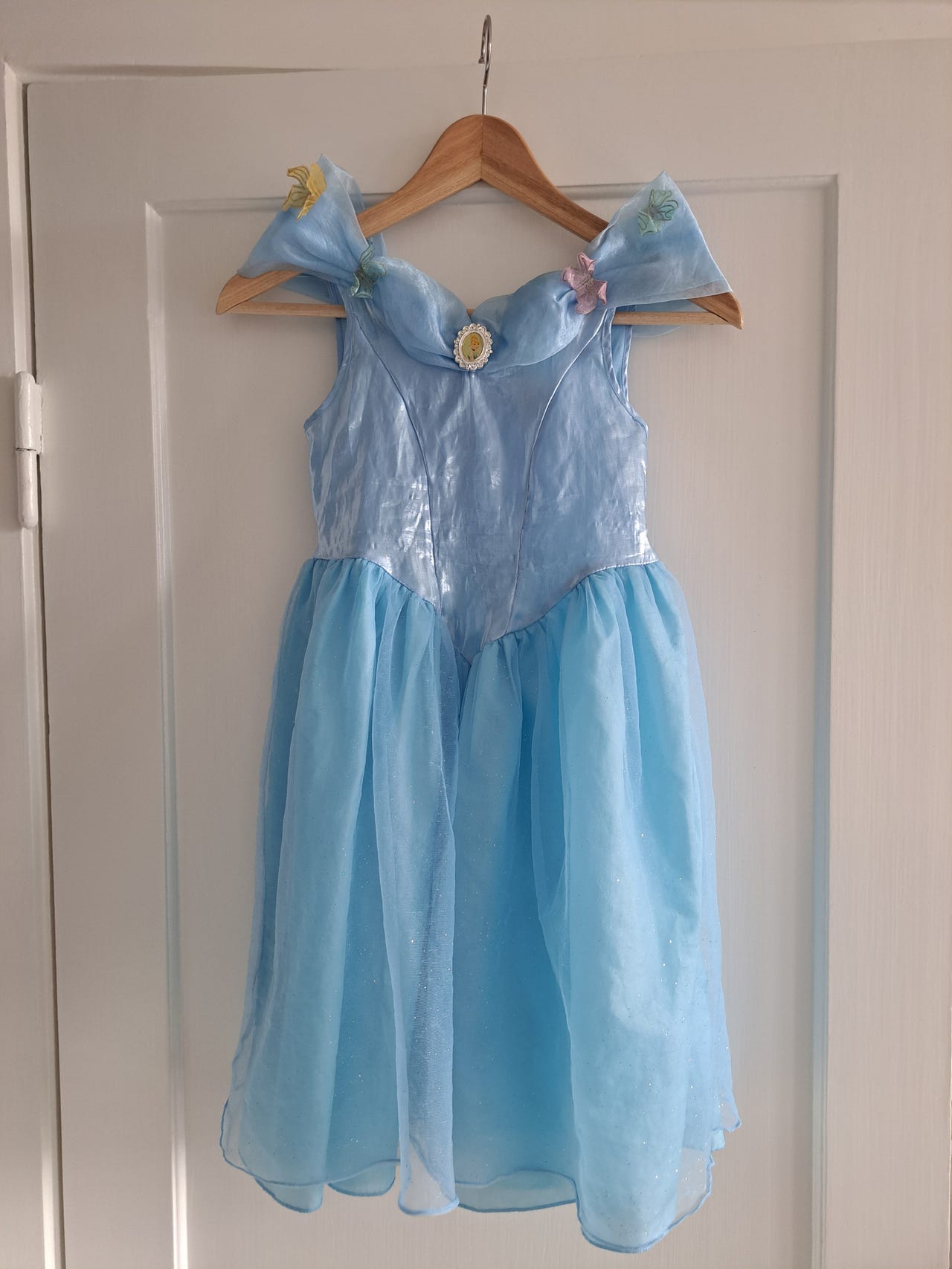 Askepot Prinsesse Kjole Str 122/128 | DBA