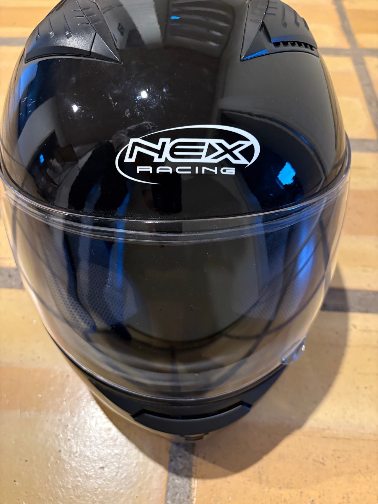 Nex Racing ECER22-05 Motorcykelhjelm M Sort | DBA