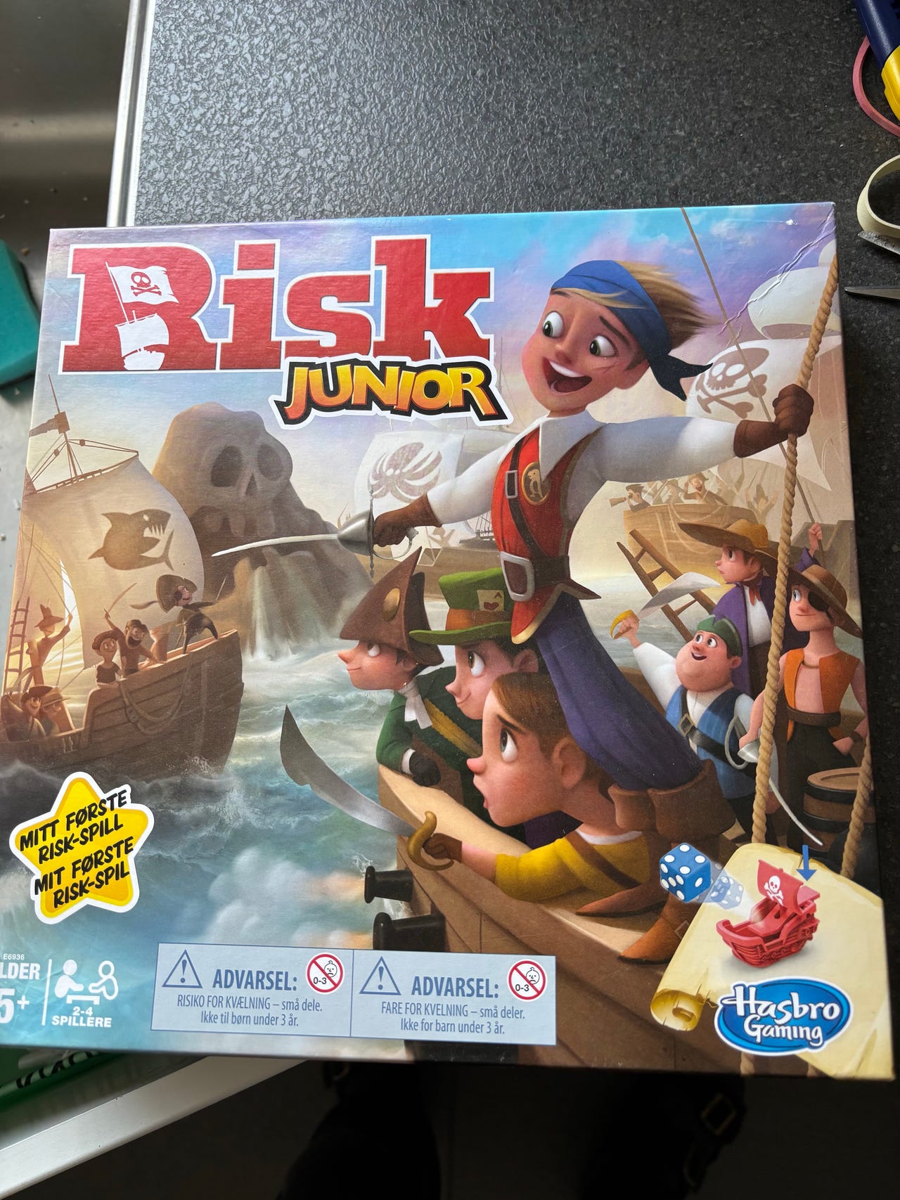 Hasbro Risk Junior Brætspil Børnevenligt | DBA