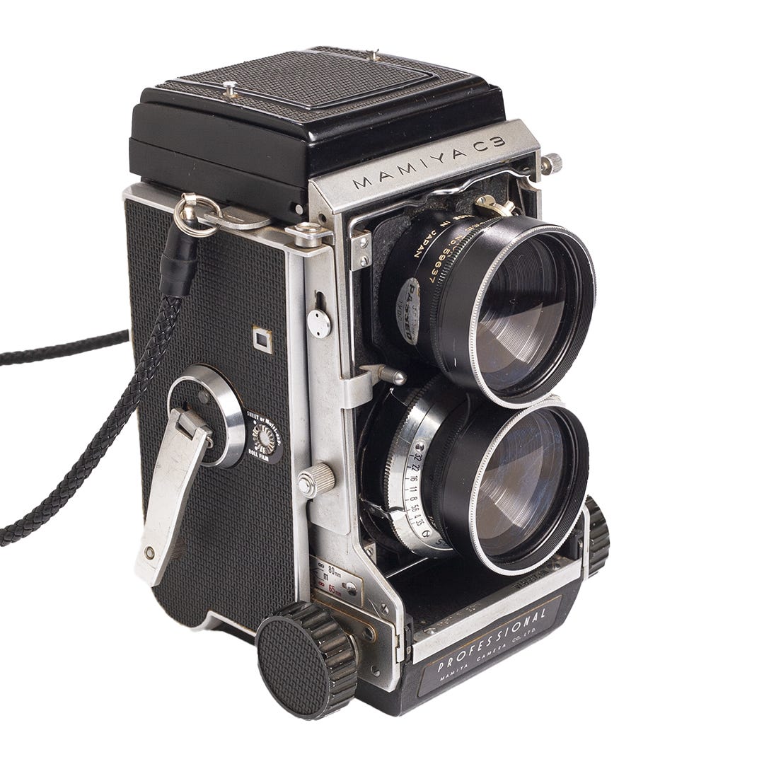 Mamiya C3 Inkl. 65mm f/3.5 Sekor & 180mm f/4.5 Sekor Super | DBA