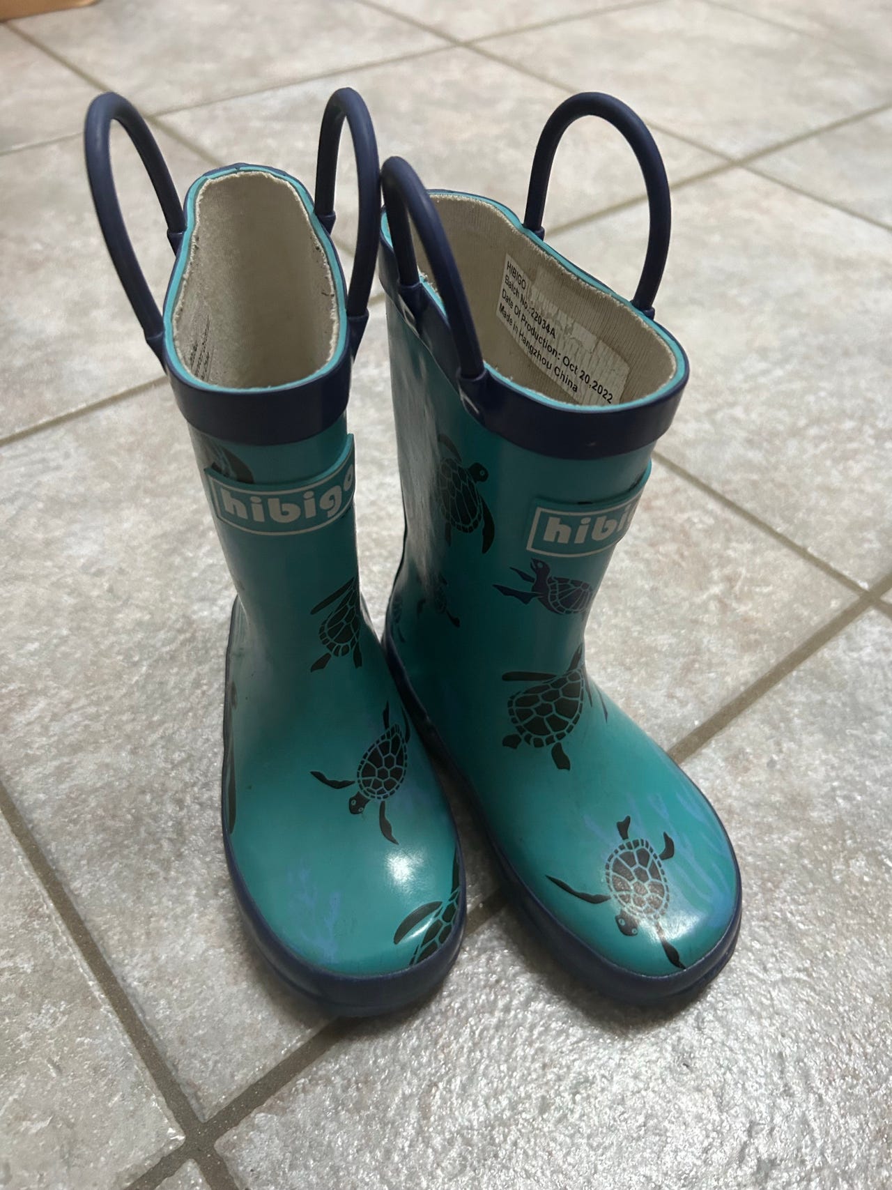 HIBIGO GUMMISTØVLER DBA